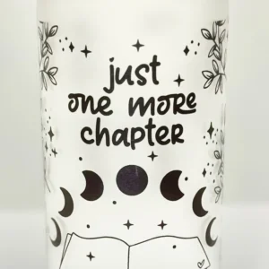 Gobelet en verre givré - Lecture